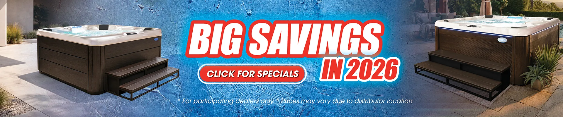 Calspas hot tub being used in a family setting - Clearwater