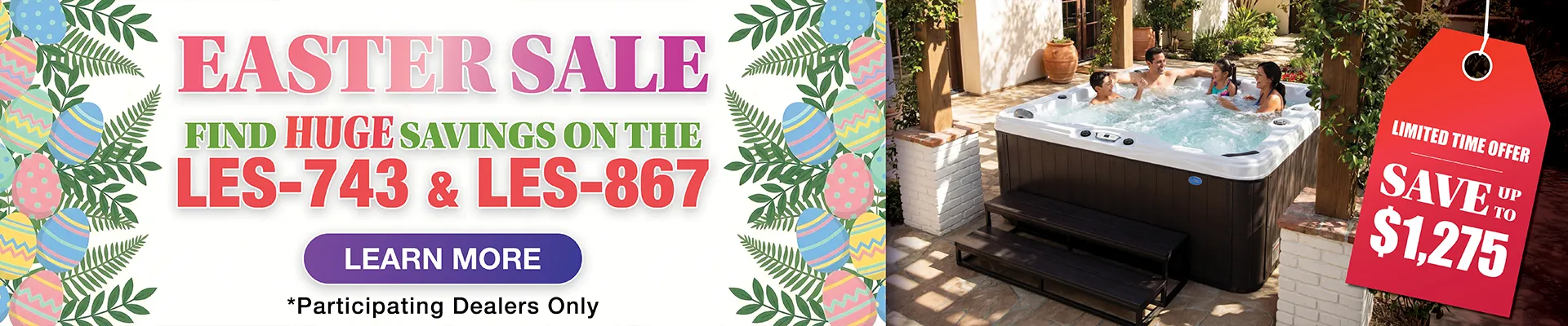 Calspas hot tub being used in a family setting - Clearwater