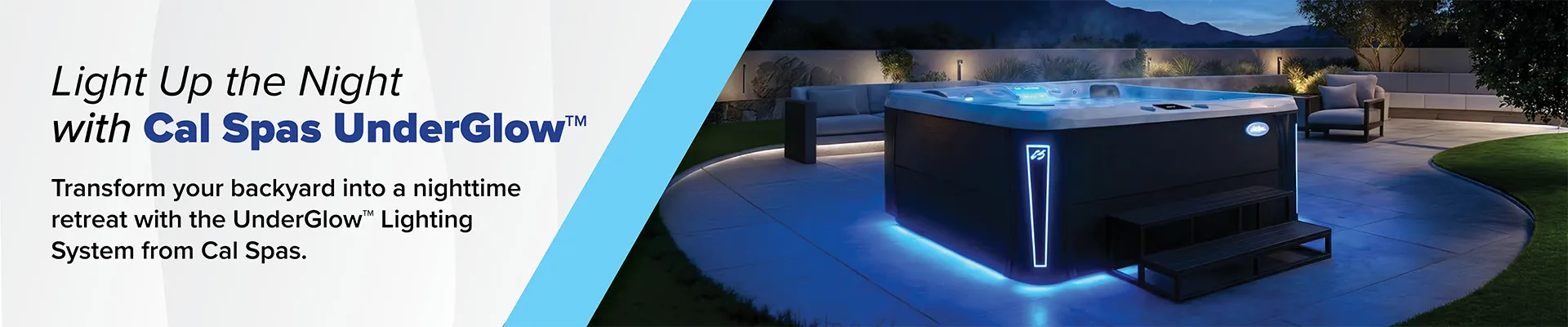 Calspas hot tub being used in a family setting - Clearwater